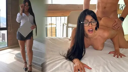 Imagen del video Marianna Arroyo no puede contenerse con un cliente