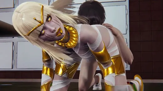 Imagen del video Cosplay de sexo anal con una momia