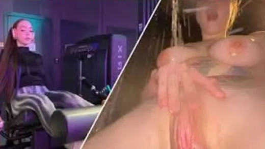 Imagen del video FloraBliss corriéndose en el gimnasio